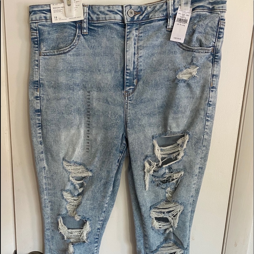NWT AMERICAN EAGLE SUPERHIGH RISE JEANS/JEGGINGS